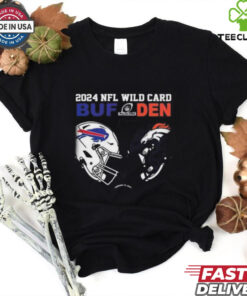 Official Denver Broncos Vs Buffalo Bills 2024 NFL Wild Card Matchup T shirt