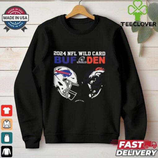 Official Denver Broncos Vs Buffalo Bills 2024 NFL Wild Card Matchup T shirt
