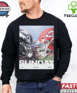 Official Denver Broncos vs Kansas City Chiefs Week 10 2024 AFC West battle Shirt 3 Official Denver Broncos vs Kansas City Chiefs Week 10 2024 AFC West battle Shirt