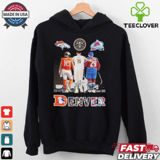 Official Denver Broncos x Denver Nuggets x Colorado Avalanche Signature Shirt
