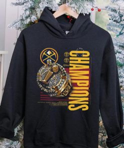Official Denver Nuggets 2023 Nba Finals Champions Slam Bling Ring T Shirt