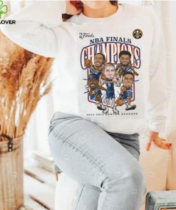 Official Denver Nuggets 2023 Nba Finals Champions Windmill Team Caricature T Shirt