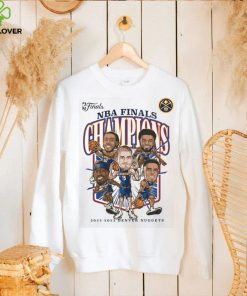 Official Denver Nuggets 2023 Nba Finals Champions Windmill Team Caricature T Shirt