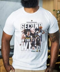 Official Denver Nuggets Second Seed In The West Shirt