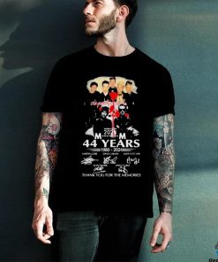 Official Depeche Mode World Tour 2024 44 Years 1980 2024 Thank You For The Memories Shirt