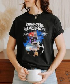Official Depeche Mode guitar signatures shirt