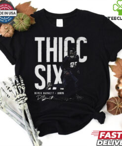 Official Derek Barnett Houston Texans Thicc Six Shirt