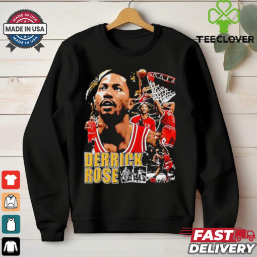 Official Derrick Rose Chicago Bulls basketball graphic hoodie, sweater, longsleeve, shirt v-neck, t-shirt