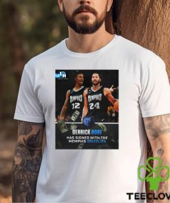 Official Derrick Rose Has Signed With The Memphis Grizzlies 2023 Shirt