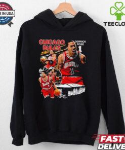 Official Derrick Rose no 1 Chicago Bulls basketball graphic hoodie, sweater, longsleeve, shirt v-neck, t-shirt