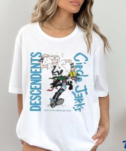 Official Descendents And Circle Jerks Latin American 2024 Tour Shirt