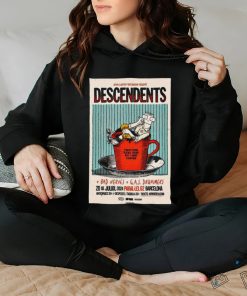 Official Descendents Para lel 62 Barcelona Spain Jul 10 2024 Poster shirt