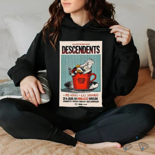 Official Descendents Para lel 62 Barcelona Spain Jul 10 2024 Poster shirt