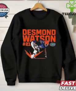 Official Desmond Watson #21 Individual Caricature Florida Gators NCAA Football t shirt