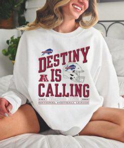 Official Destiny Is Calling Buffalo Bills Vintage Football Logo Helmet shirt