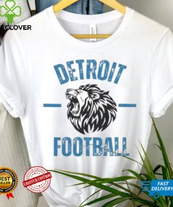 Official Detroit Football T Shirt