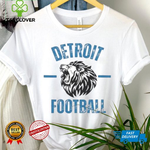 Official Detroit Football T Shirt