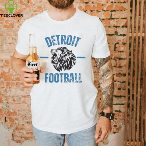 Official Detroit Football T Shirt