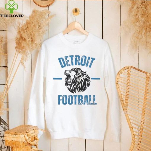 Official Detroit Football T Shirt