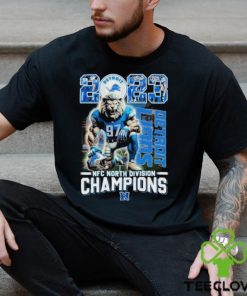 Official Detroit Lions 2023 NFC North Division Champions T Shirt