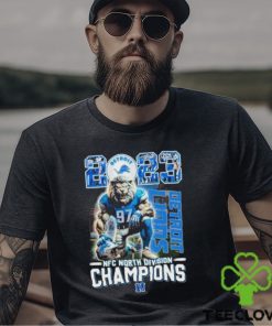 Official Detroit Lions 2023 NFC North Division Champions T Shirt