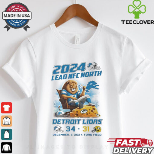 Official Detroit Lions 2024 Lead NFC North Champions Shirt