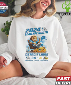 Official Detroit Lions 2024 Lead NFC North Champions Shirt