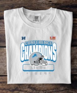 Official Detroit Lions 2024 NFC Championship T Shirt