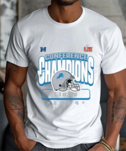 Official Detroit Lions 2024 NFC Championship T Shirt