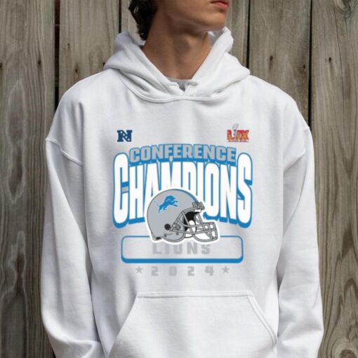 Official Detroit Lions 2024 NFC Championship T Shirt