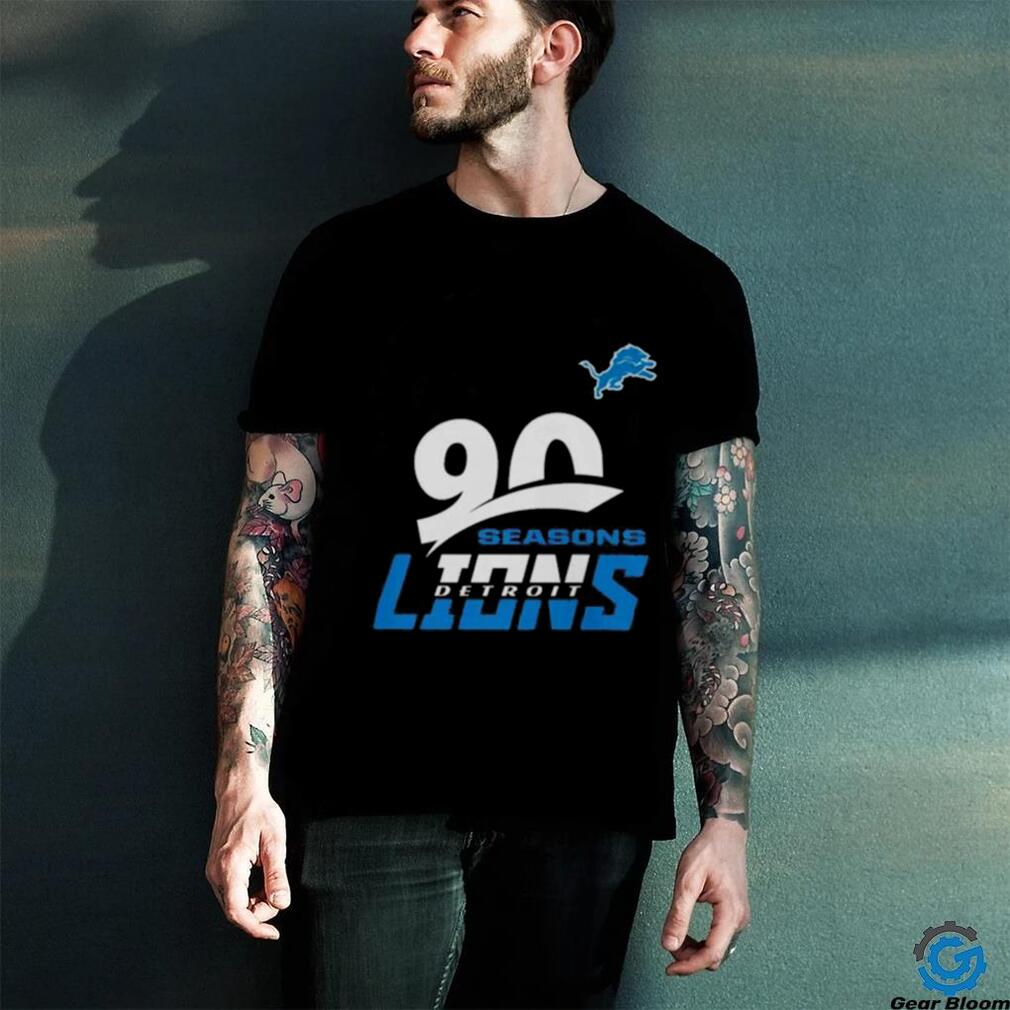Official Detroit Lions 90th Seasons Collection Shirt Official Detroit Lions 90th Seasons Collection Shirt