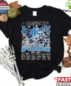 Official Detroit Lions 95th Anniversary 1929 2024 Thank You Signatures Shirt 2 Official Detroit Lions 95th Anniversary 1929 2024 Thank You Signatures Shirt