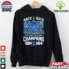 Official Baltimore Ravens AFC North 2024 Champions Back To Back Helmet Shirt