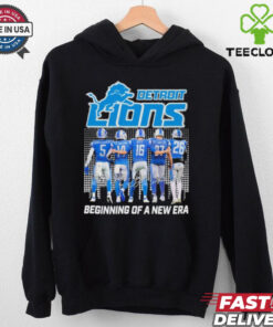 Official Detroit Lions Beginning Of A New Era Signature Shirt