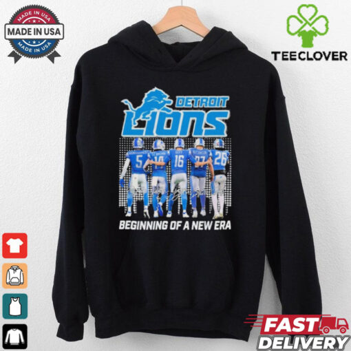 Official Detroit Lions Beginning Of A New Era Signature Shirt