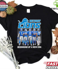 Official Detroit Lions Beginning Of A New Era Signature Shirt
