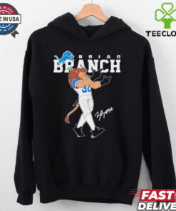 Official Detroit Lions Brian Branch Lions Mascot shirt