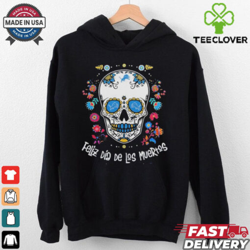 Official Detroit Lions Dia De Los Muertos 2024 T Shirt