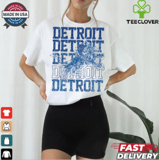 Official Detroit Lions Faux Glitter Football glitter shirt