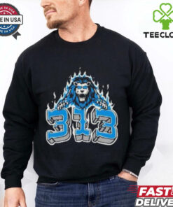 Official Detroit Lions Football 313 Culture Shirt