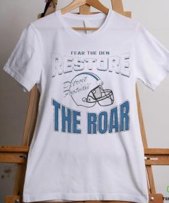 Official Detroit Lions Football Fear The Den Restore The Roar Shirt