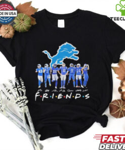Official Detroit Lions Football Friends Of Legends Team 2024 T Shirt