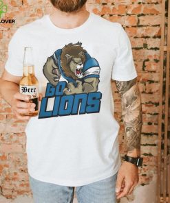 Official Detroit Lions Football Go Lions Mascot Shirt