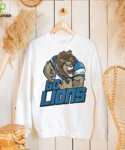 Official Detroit Lions Football Go Lions Mascot Shirt