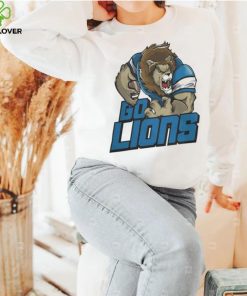 Official Detroit Lions Football Go Lions Mascot Shirt