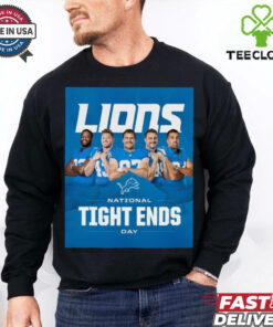 Official Detroit Lions Happy National Tight Ends Day 2024 to all who celebrate Poster t shirt 1 Official Detroit Lions Happy National Tight Ends Day 2024 to all who celebrate Poster t shirt