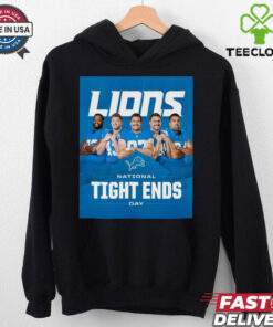 Official Detroit Lions Happy National Tight Ends Day 2024 to all who celebrate Poster t shirt 2 Official Detroit Lions Happy National Tight Ends Day 2024 to all who celebrate Poster t shirt