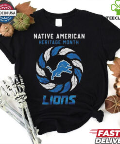Official Detroit Lions Native American Heritage Month 2024 Shirt