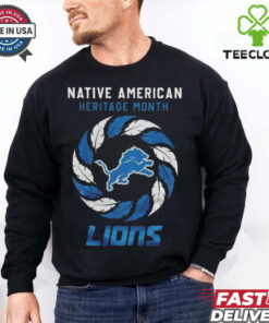 Official Detroit Lions Native American Heritage Month 2024 Shirt