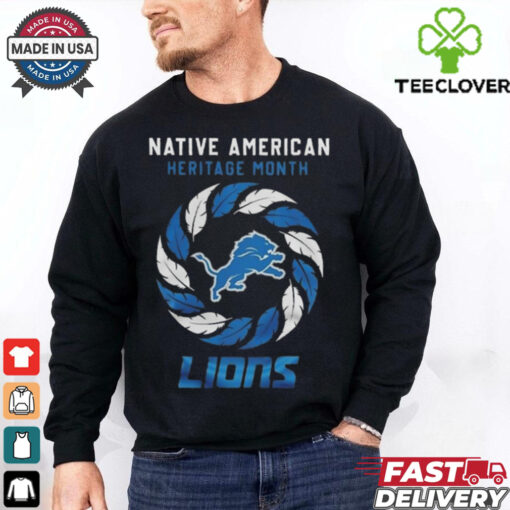 Official Detroit Lions Native American Heritage Month 2024 Shirt